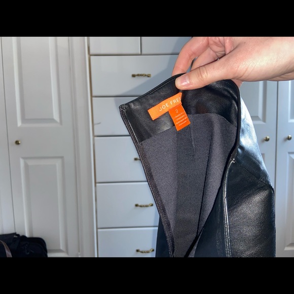 Faux leather pencil skirt - Picture 4 of 4